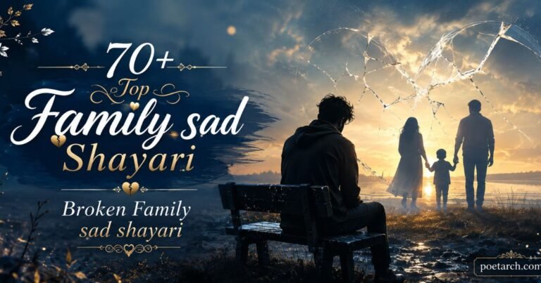 top family sad shayari