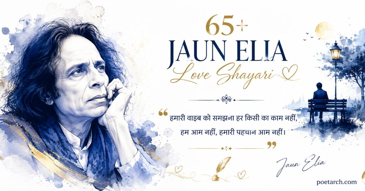 Top Jaun Elia Love Shayari