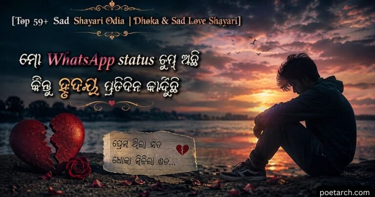 top sad shayari odia