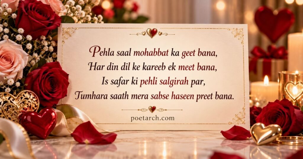 1st Anniversary Shayari