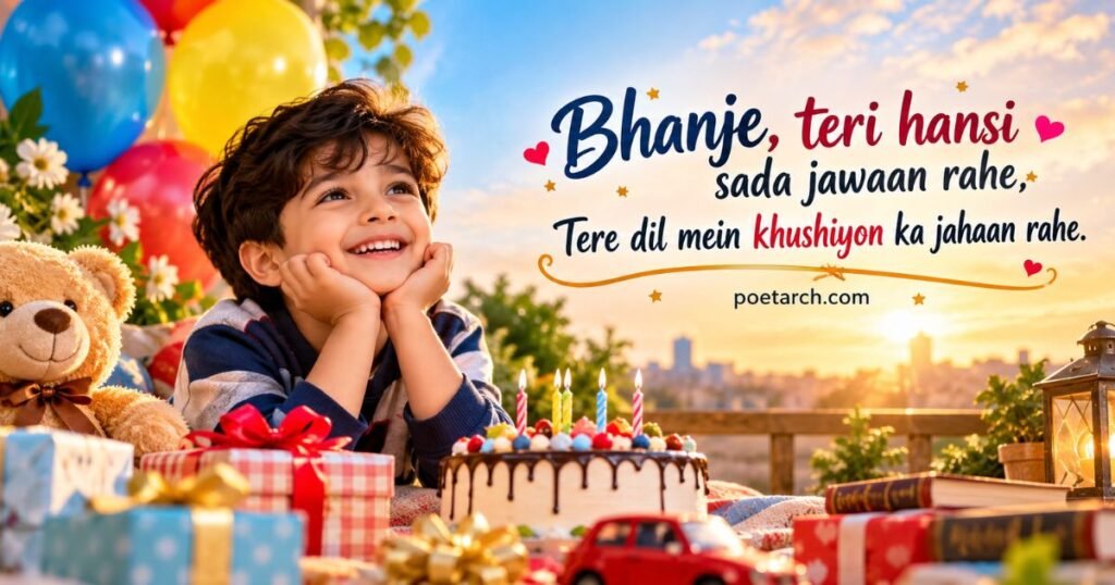 2 Line Birthday Shayari for Bhanja