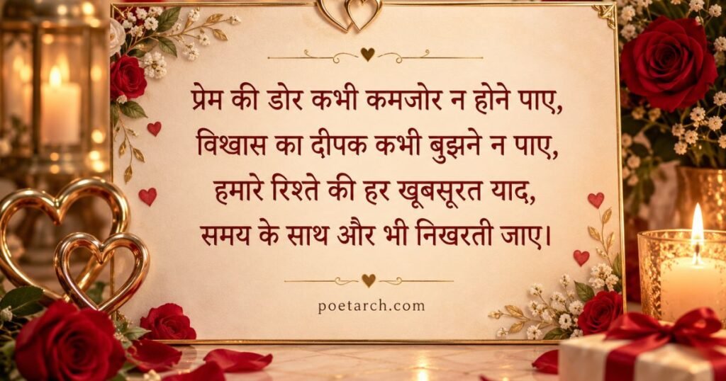 Anniversary Shayari in Hindi