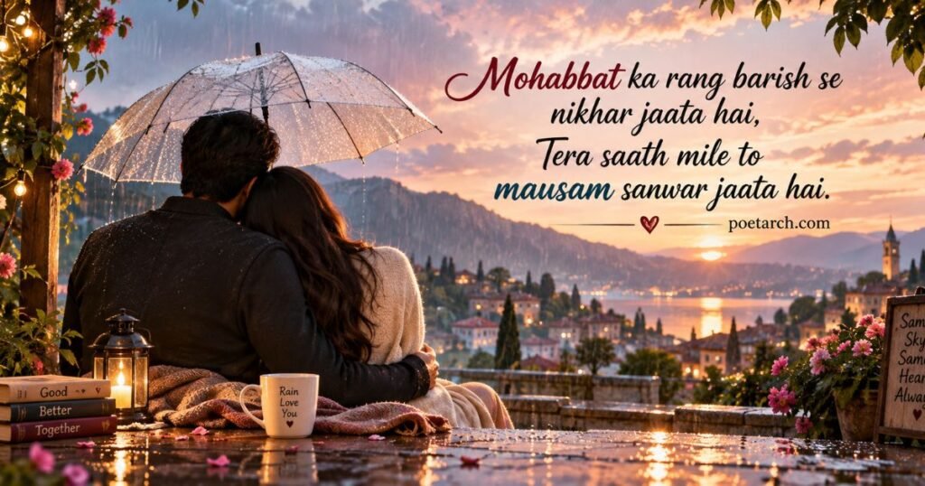 Barish Aur Mohabbat Shayari