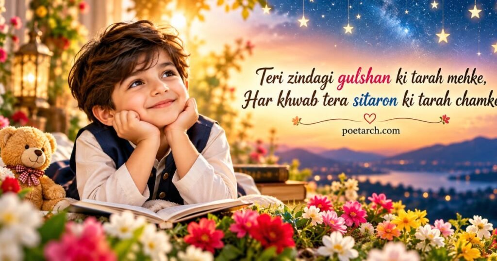 Beautiful Birthday Shayari for Bhanja with Images
