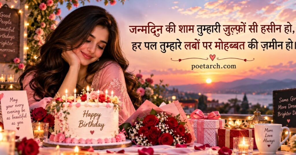 Beautiful Birthday Shayari for Love
