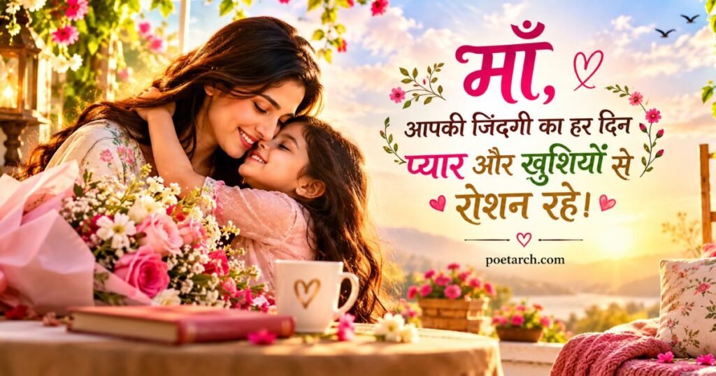 Beautiful Birthday Wishes For Mother in Hindi