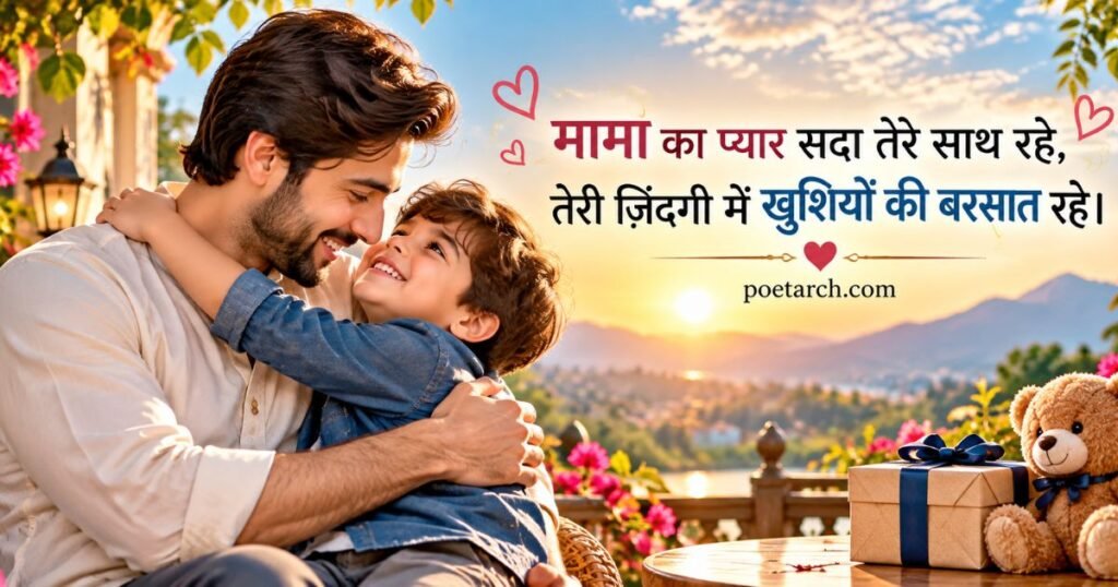 Birthday Shayari for Bhanja from Mama