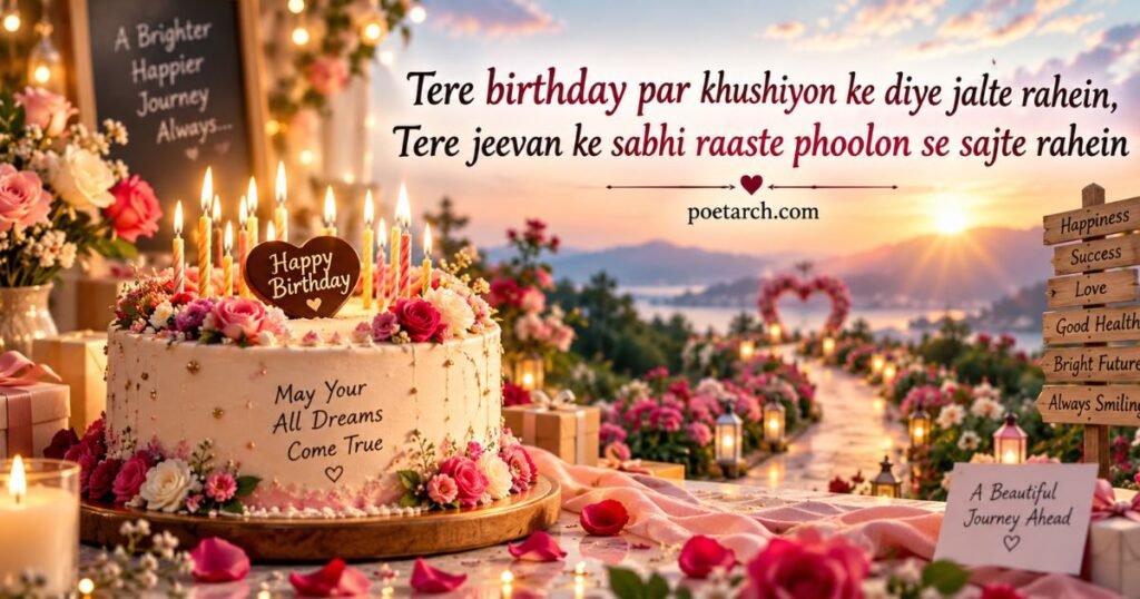 Birthday Shayari in English for Loved Ones