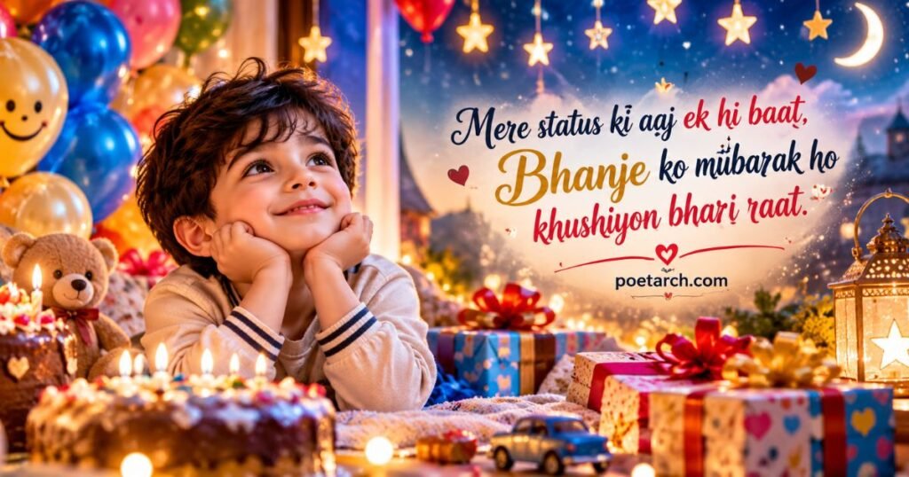 Birthday Status Shayari for Bhanja
