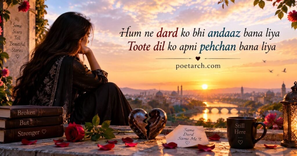 Broken Shayari for Instagram