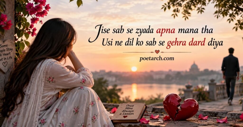 Broken Shayari on Betrayal