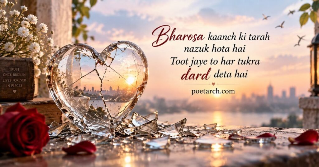 Broken Trust Shayari