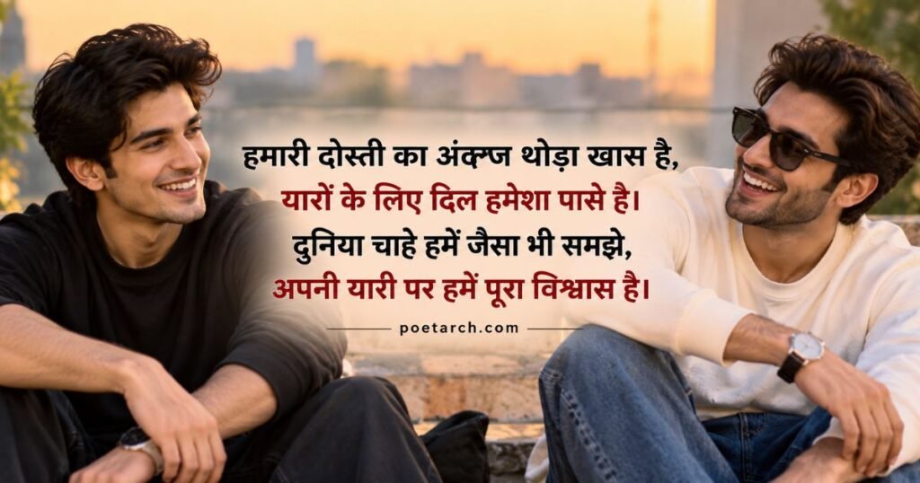 Dosti Shayari Attitude