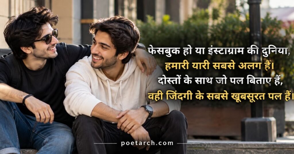 Dosti Shayari for Instagram