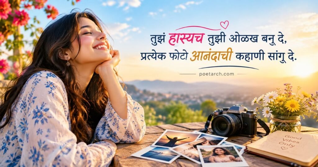 Smile Shayari for Instagram in Marathi