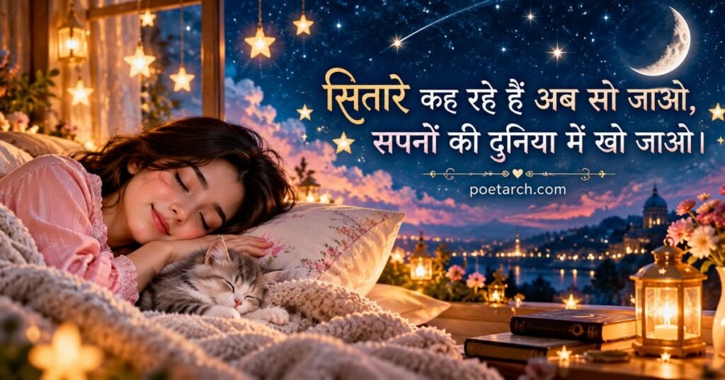 Good Night Images With Quotes In Hindi