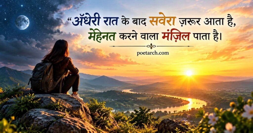 Good Night Motivational Quotes In Hindi