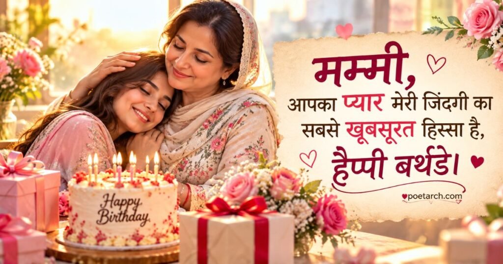 Happy Birthday Mummy Wishes in Hindi