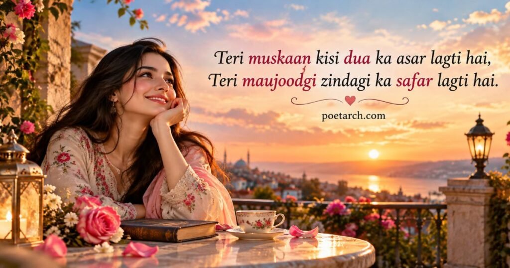Heart Touching Tareef Shayari for Girl