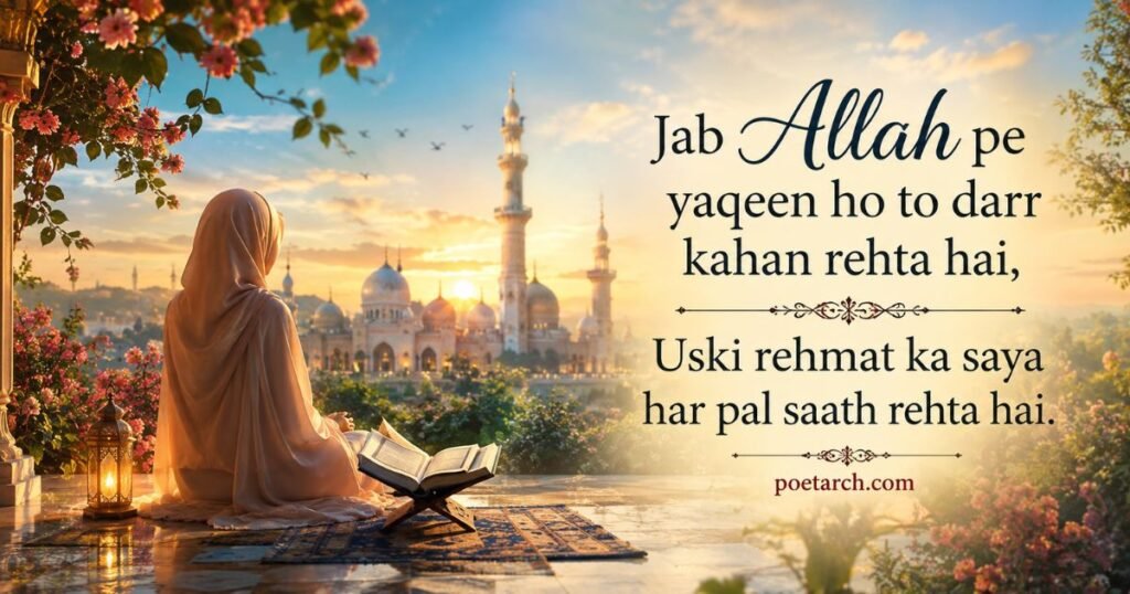 Islamic Shayari on Allah's love