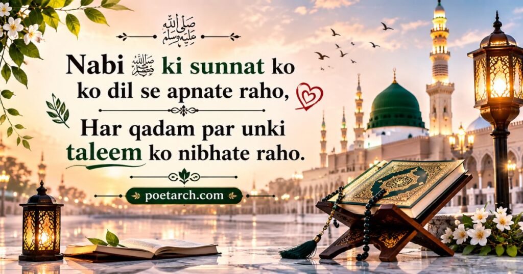 Islamic Shayari on Prophet Muhammad