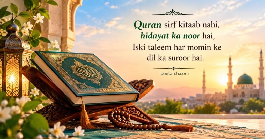 Islamic Shayari on Quran 