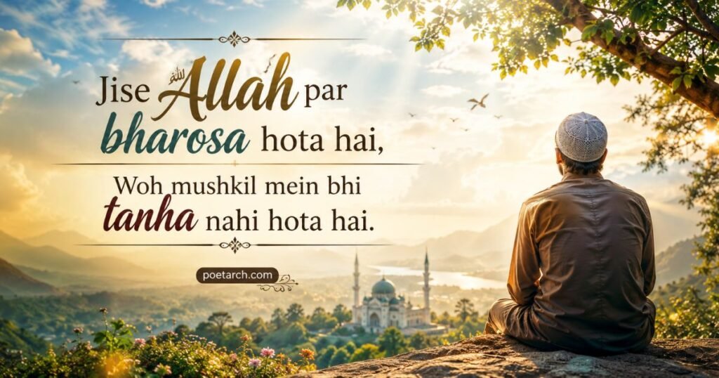 Islamic Shayari on Tawakkul 