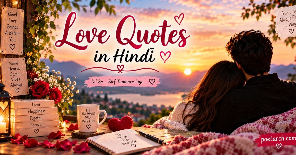 Love Quotes in Hindi