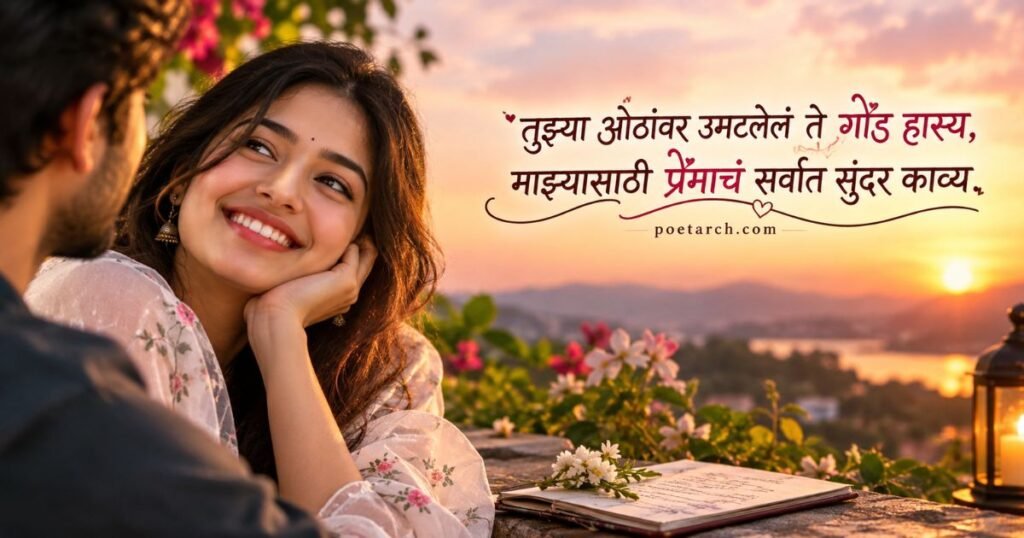 Love Smile Shayari in Marathi