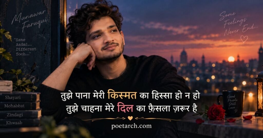Munawar Faruqui Love Shayari