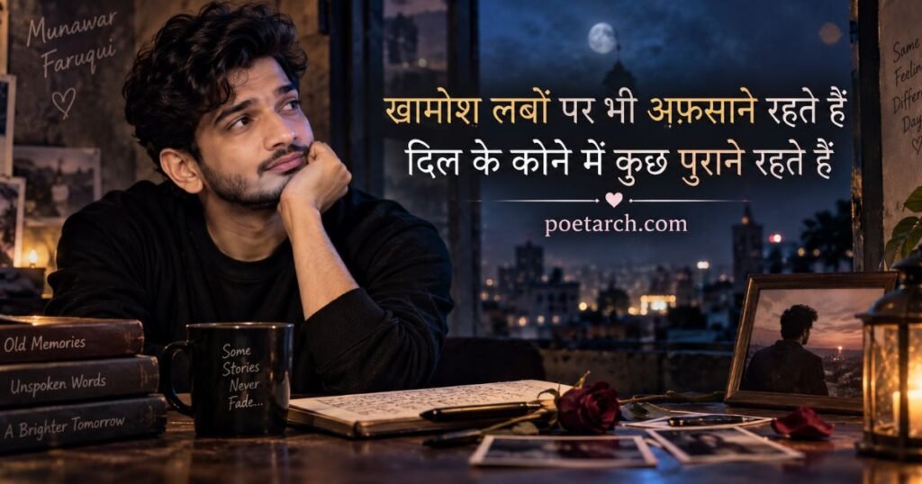Munawar Faruqui Shayari 2 line