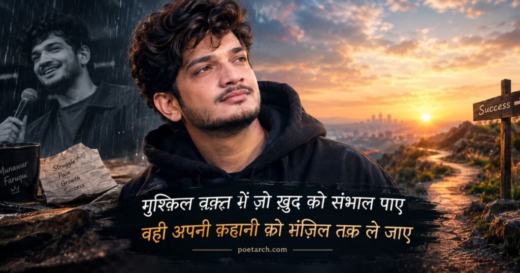 Munawar Faruqui Shayari in Big Boss