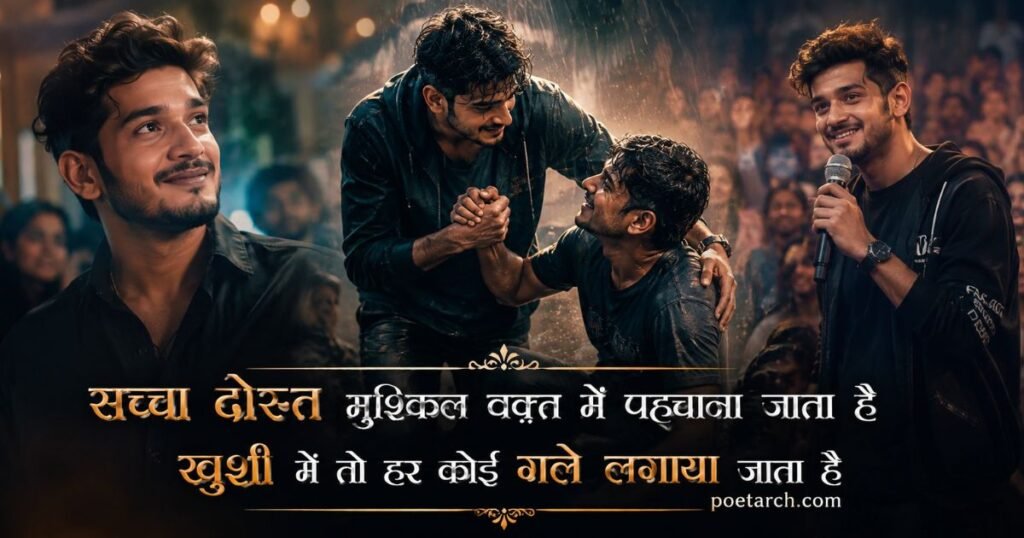 Munawar Faruqui Shayari on Dosti in hindi