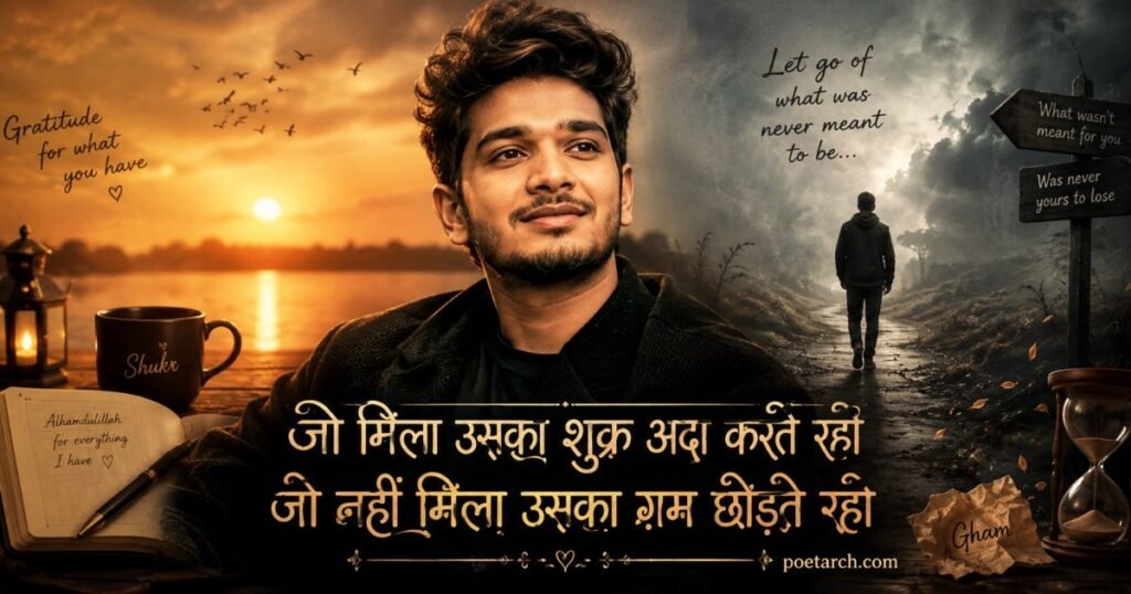 Munawar Faruqui Shayari on Life