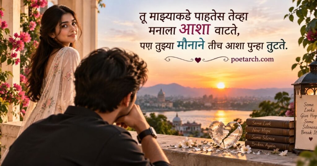 One Side Love Shayari Marathi