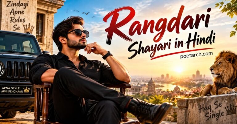 Rangdari Shayari in Hindi