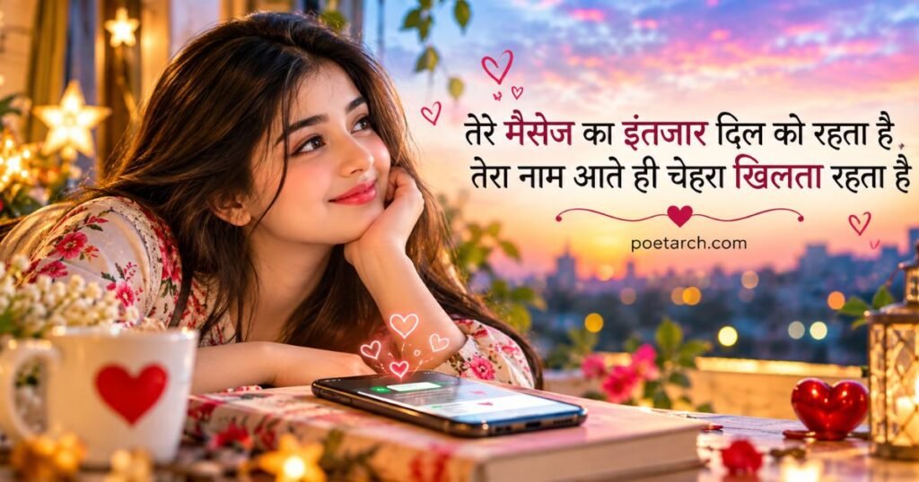 Romantic Love Shayari for Girlfriend