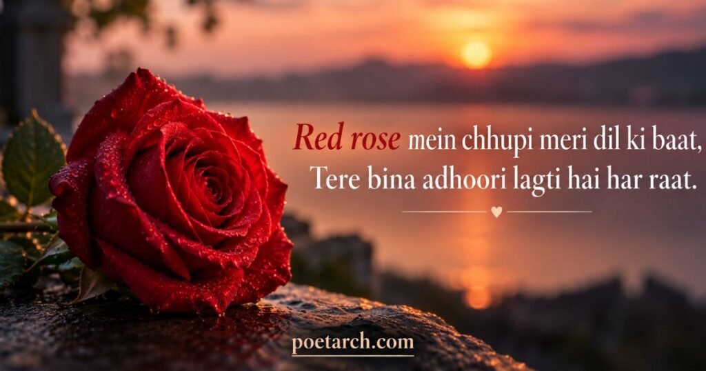 Rose Love Shayari