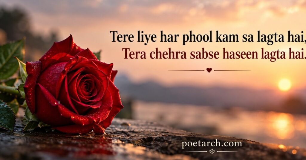 Rose Shayari for Girlfriend