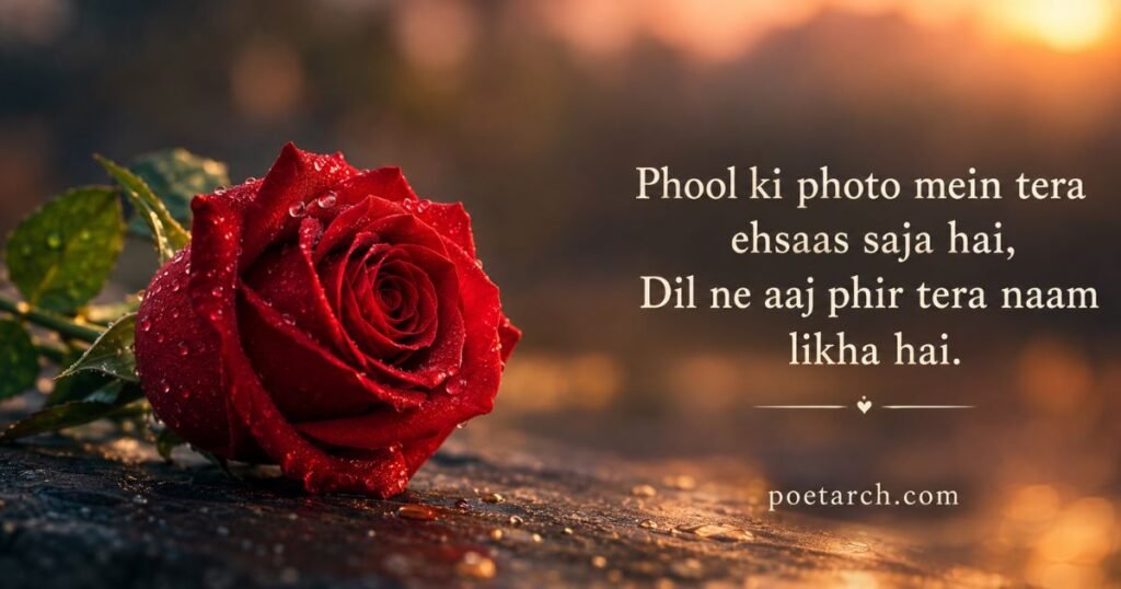 Rose Shayari in English for Instagram 
