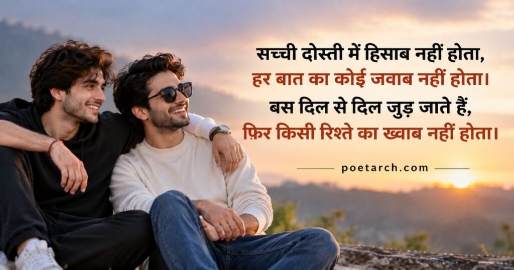Sachi Dosti Shayari in Hindi