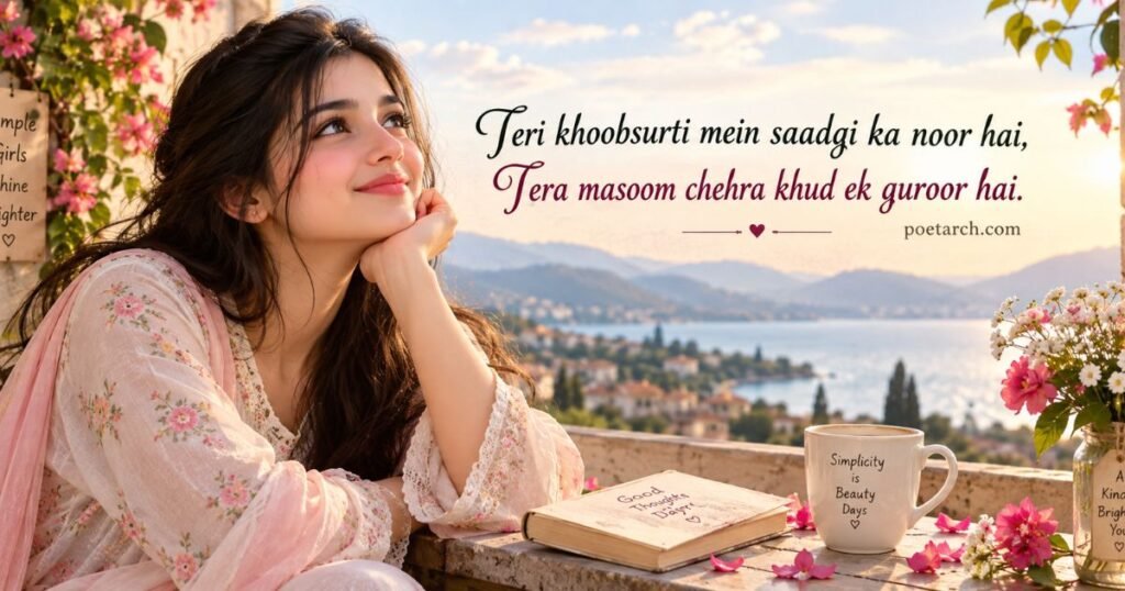 Sadgi Shayari on Beauty