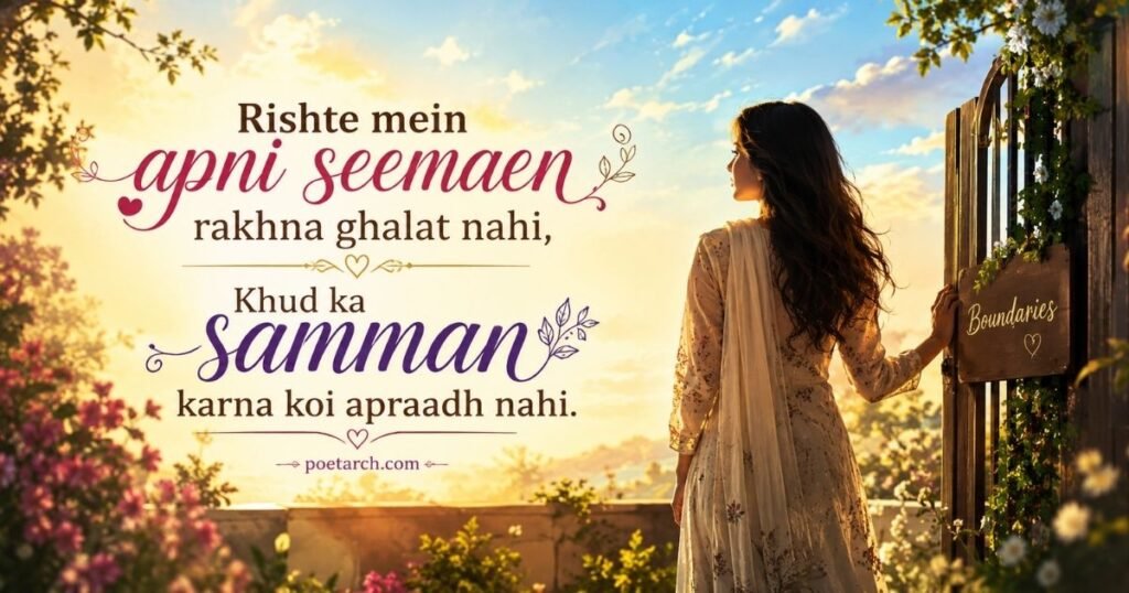 Self Respect Shayari on Relationships