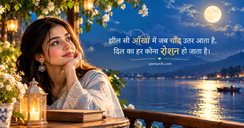 Shayari on Eyes in Roman Urdu