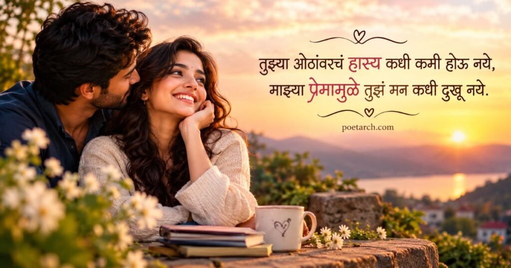 Smile Shayari for Girlfriend in Marathi