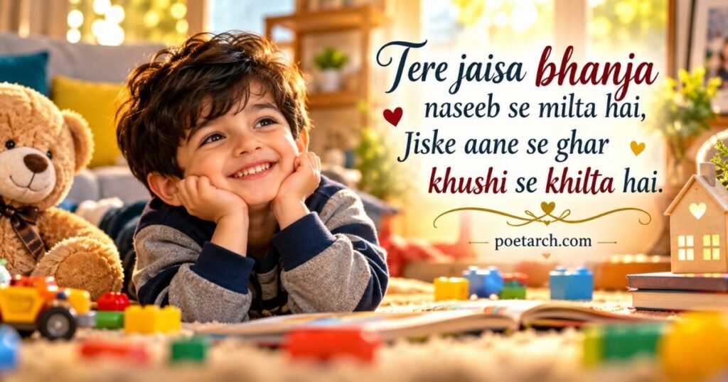 Special Birthday Shayari for My Lovely Bhanja