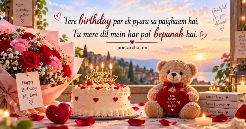 Sweet Birthday Shayari for Your Beloved