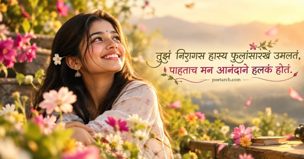 Sweet Smile Shayari in Marathi