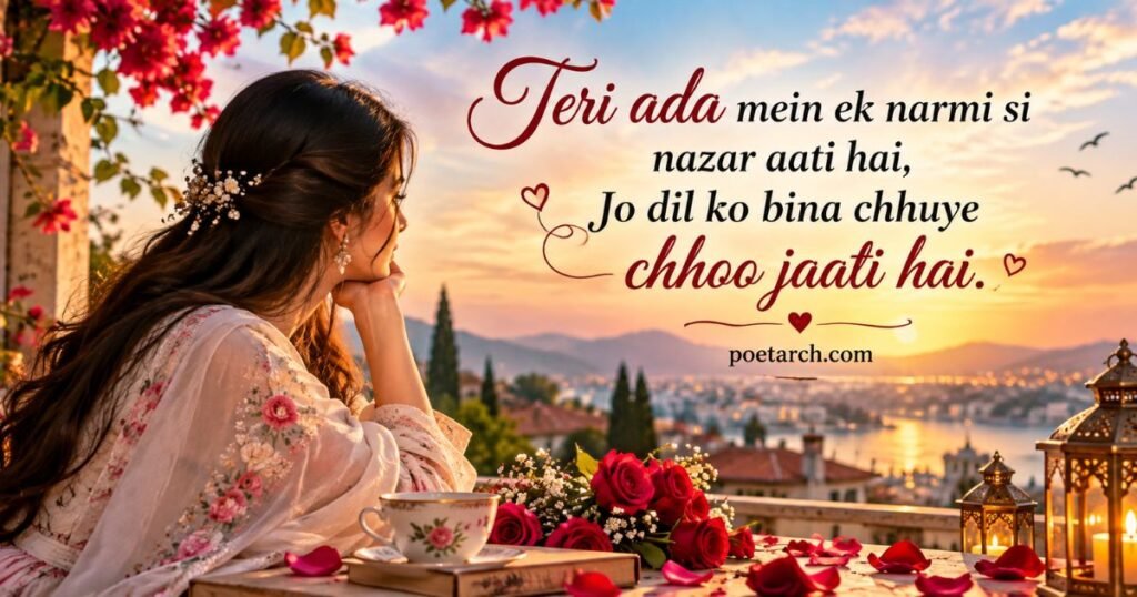 Tareef Shayari on Her Beauty