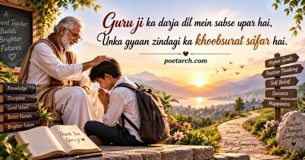 Teachers Day Shayari for Guru Ji